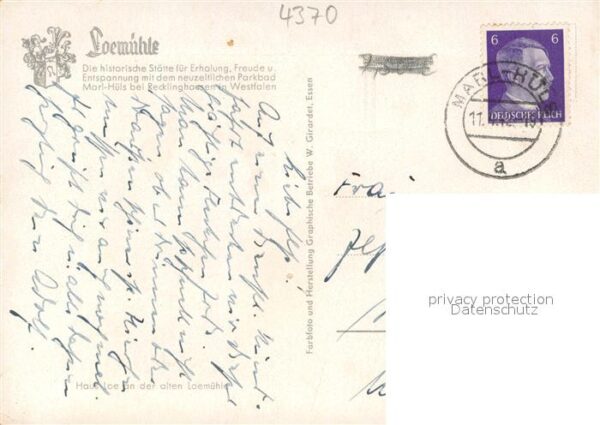 Huels Marl Gaststaette Loemuehle – Bild 2
