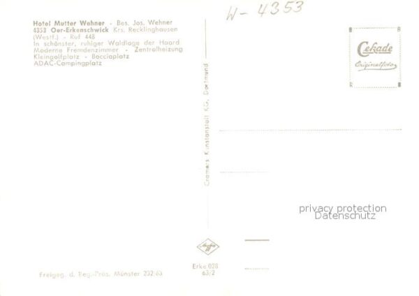 Oer Fliegeraufnahme Hotel Mutter Wehner – Bild 2