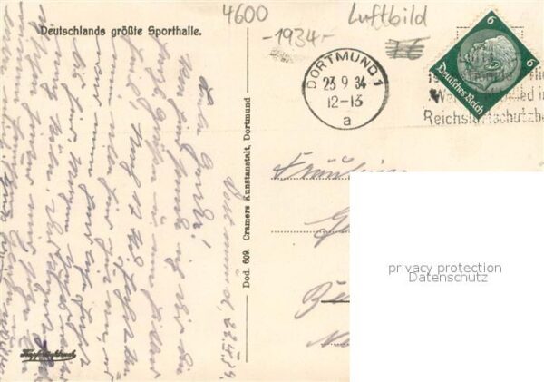 Dortmund Fliegeraufnahme Sporthalle – Bild 2