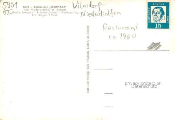 Niederdielfen Cafe-Restaurant Eremitage Innen und Aussen – Bild 2