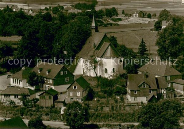 Raumland Fliegeraufnahme Kirche
