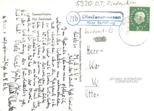 Diedenshausen Wittgenstein Hof Dachsloch – Bild 2
