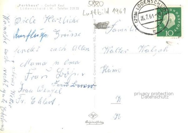 Luedenscheid Fliegeraufnahme Parkhaus – Bild 2