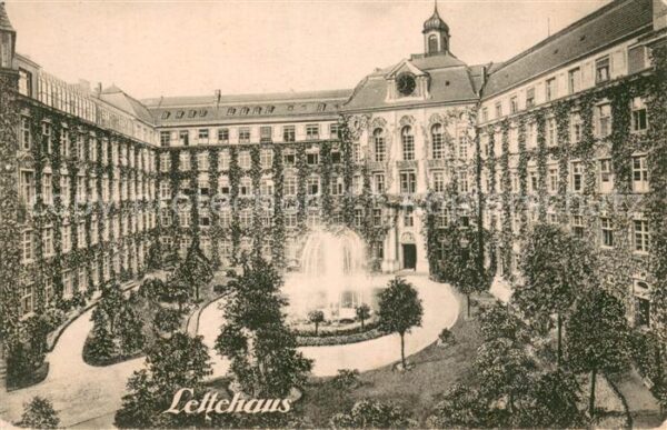 Schoeneberg Berlin Lettehaus Viktoria-Luiseplatz  6