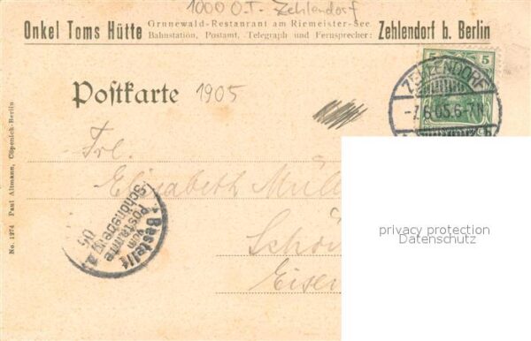 Zehlendorf Berlin Onkel Toms Huette – Bild 2