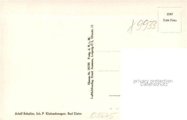 Bad Elster Fliegeraufnahme Teilansicht – Bild 2