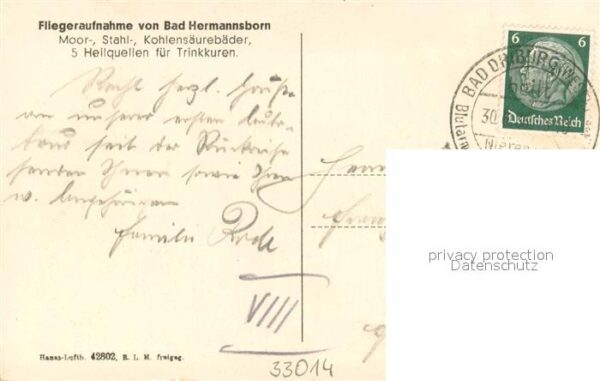 Bad Hermannsborn Fliegeraufnahme Teilansicht – Bild 2