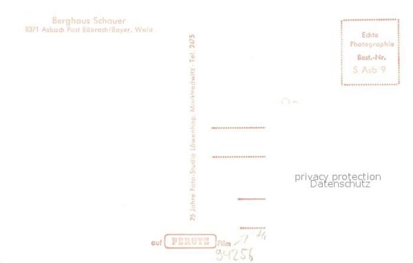 Asbach  Drachselsried Berghaus Schauer – Bild 2