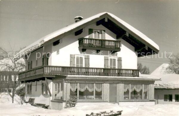 Ruhpolding Hotel Haus Marianne Im Schnee