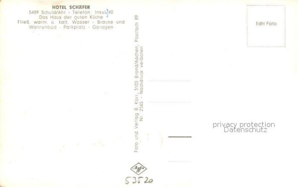 Schuld Hotel Schaefer Aussenansicht – Bild 2