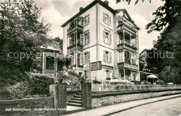 Bad Schwalbach Hotel-Pension Friedeck Aussenansicht