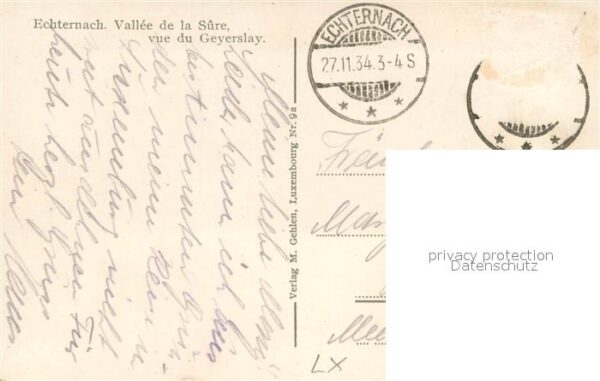 Echternach Fliegeraufnahme Valle de la sure Vue du Geyerslay – Bild 2