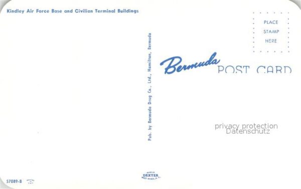 Kindley Bermuda Fliegeraufnahme Air Force Base and Civilian Terminal Buildings – Bild 2