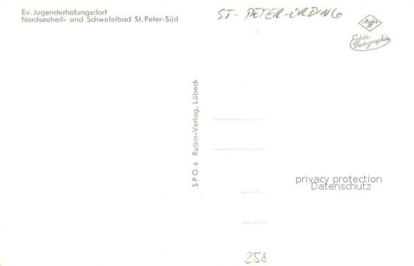 St Peter-Ording Fliegeraufnahme Ev. Jugenderholungsdorf – Bild 2