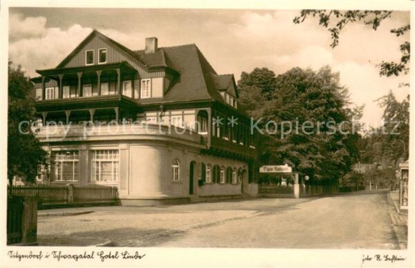 Sitzendorf Thueringen Hotel Linde Aussenansicht