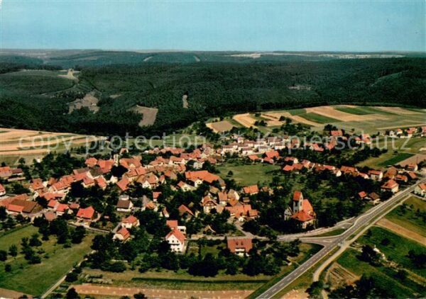 Struempfelbrunn Fliegeraufnahme Gesamtansicht