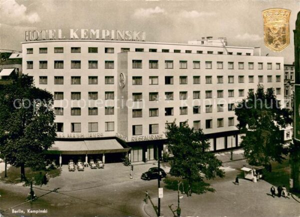 Berlin Hotel kempinski Aussenansicht
