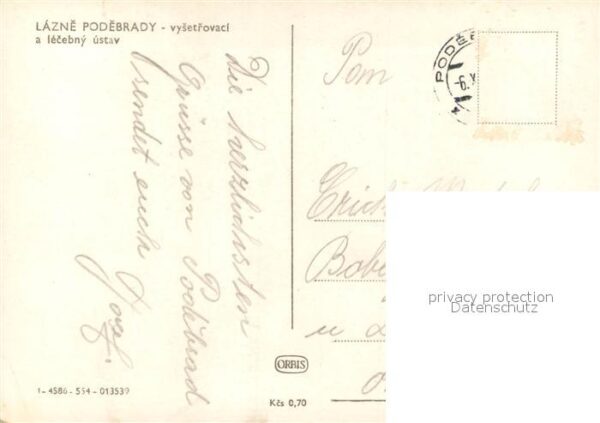 Lazne Podebrady Vysetrovaci a lecebny ustav – Bild 2