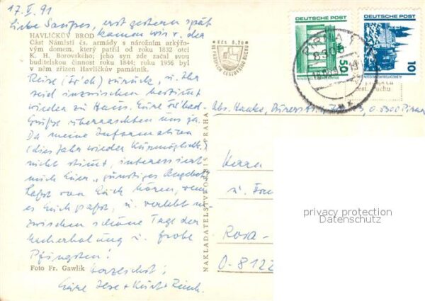 Havlickuv Brod Nemecky Brod Teilansicht einer Strasse – Bild 2