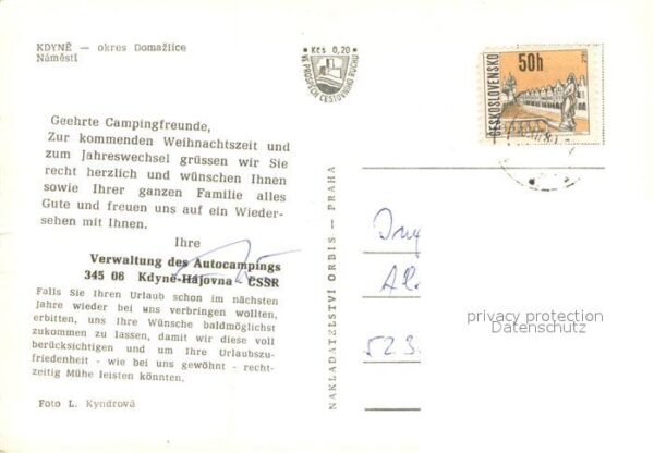 Kdyne Okres Domazlice Namesti – Bild 2