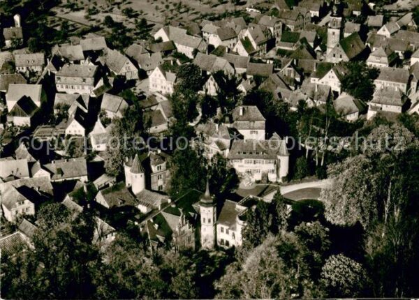 Unterfranken Fliegeraufnahme Schloss Ruedenhausen