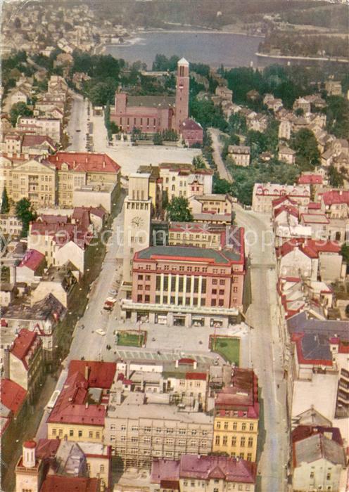 Jablonec nad Nisou Fliegeraufnahme Teilansicht
