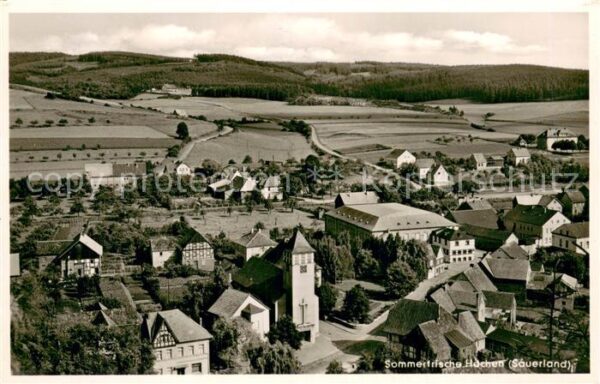 Hachen Sauerland Fliegeraufnahme