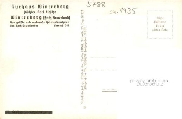 Winterberg Hochsauerland Kurhaus Winterberg Fliegeraufnahme – Bild 2