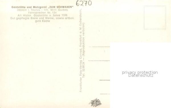 Idstein Gaststaette Zum Schwanen Gaststube – Bild 2