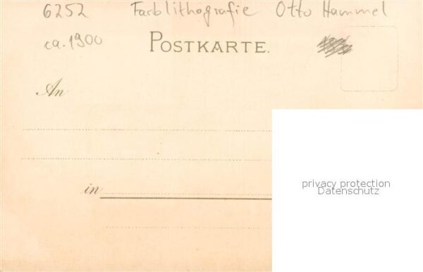 Diez Lahn Stadtansicht Kuenstlerkarte – Bild 2