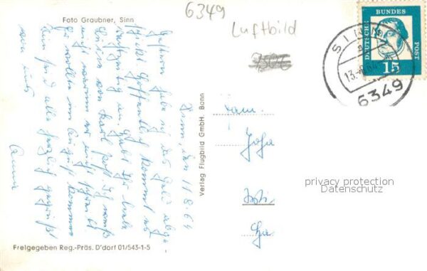 Sinn Hessen Frieden Schule Fliegeraufnahme – Bild 2