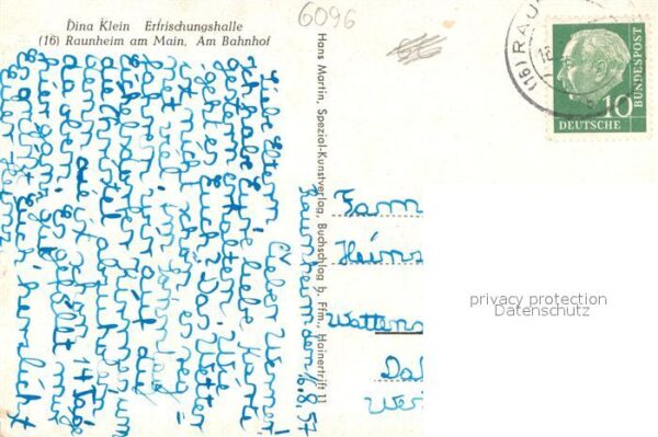 Raunheim Mainpartie Schwerpunkt Siedlung Adalbert Stifter Strasse in der Ried Si – Bild 2