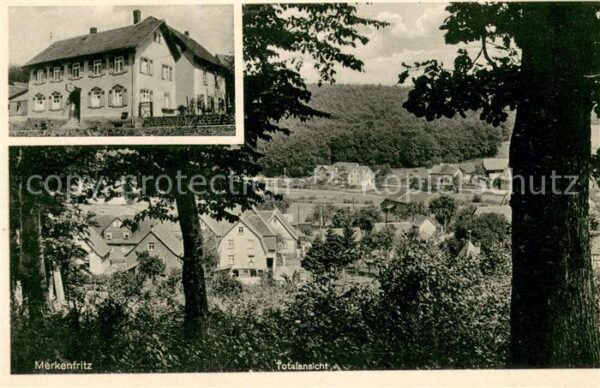 Merkenfritz Gasthaus zum Hessischen Hof Panorama