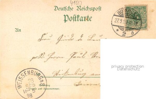 Duisburg  Ruhr Denkmal Kaiser Wilhelm I – Bild 2