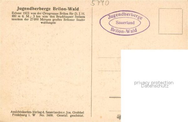 Brilon Jugendherberge Brilon Wald – Bild 2