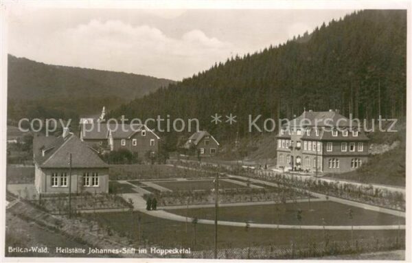 Brilon Heilstaette Johannes Stift im Hoppecketal