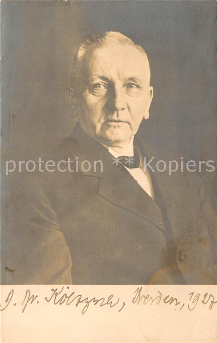 Dresden Portrait Dr Franz Heinrich Koeltzsch