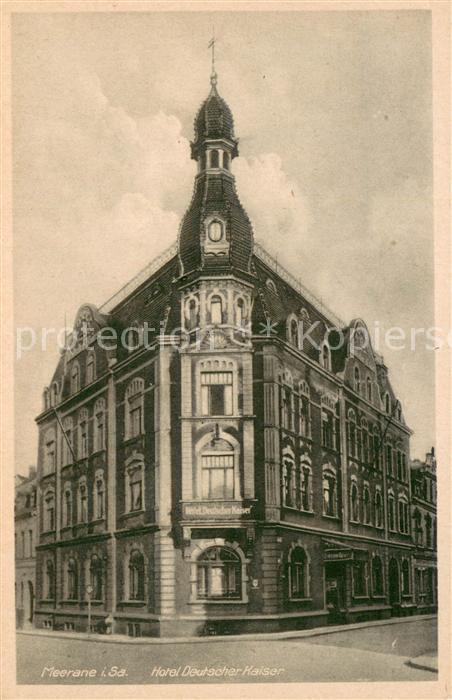 Meerane Hotel Deutscher Kaiser