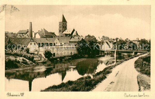 Rheine Partie an der Ems