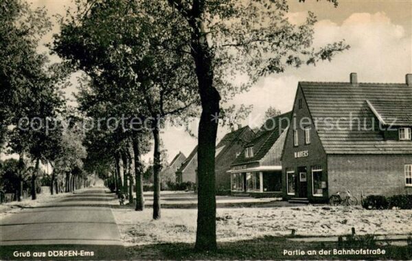 Doerpen Partie an der Bahnhofstrasse