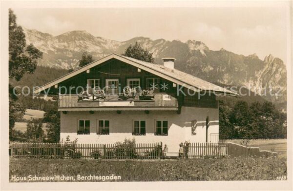 Berchtesgaden Haus Schneewittchen