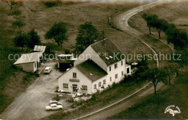 Lohrhaupten Cafe Pension Sonnenhof Fliegeraufnahme