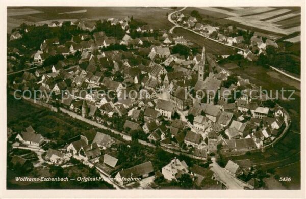 Wolframs-Eschenbach Fliegeraufnahme