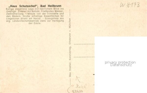 Bad Heilbrunn Haus Schutzerhof mit Nebenhaus – Bild 2