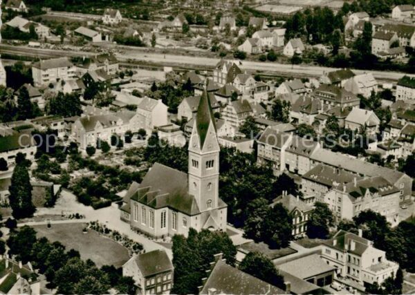 Gladbeck Christuskirche Fliegeraufnahme