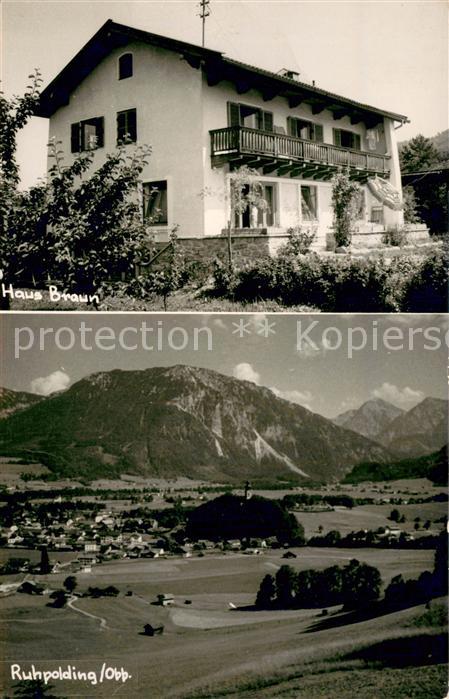 Ruhpolding Haus Braun Fliegeraufnahme