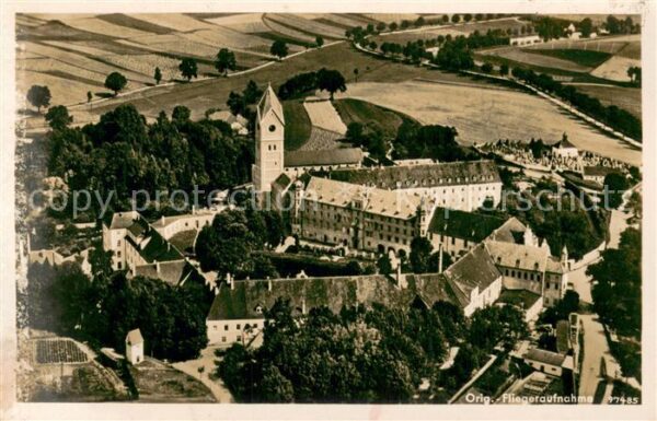 Scheyern Kloster Scheyern Fliegeraufnahme