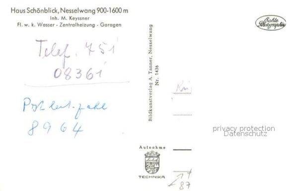 Nesselwang Haus Schoenblick – Bild 2