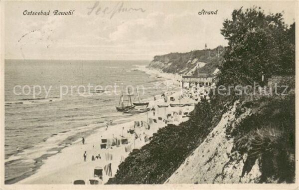 Rewahl Rewal Ostsee Strandpartie