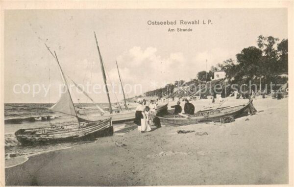 Rewahl Rewal Ostsee Am Strand